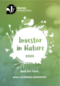 Business Supporter Certificate 2025 - Back On Track